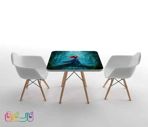 ست میز و صندلی کودک طرح Brave