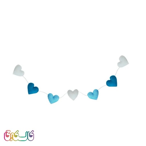 ریسه تزئینی اتاق کودک مدل قلب