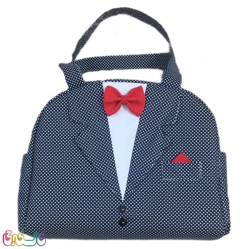 ساک لوازم کودک و نوزاد مدل یقه کت