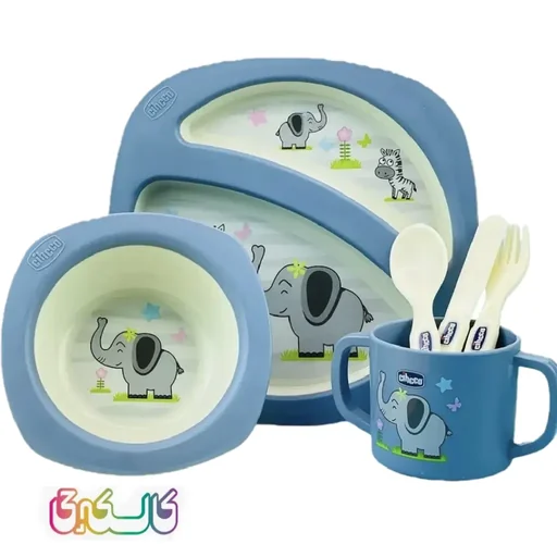 ست 6 تکه غذاخوری طلقی چیکو شبنم