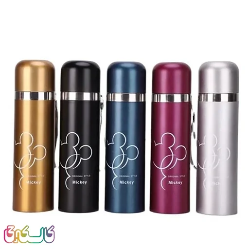 فلاسک کودک استیل 500 میل طرح میکی کد 16