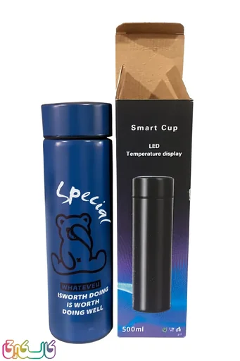 فلاسک استیل کودک ۵۰۰ میلی با نمایشگر دما