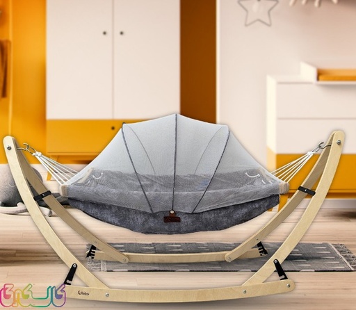 گهواره چوبی نوزاد مدل G1 ملورین