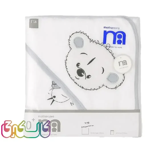 حوله حمام کودک 2 تیکه گلدوزی مادرکر اصل