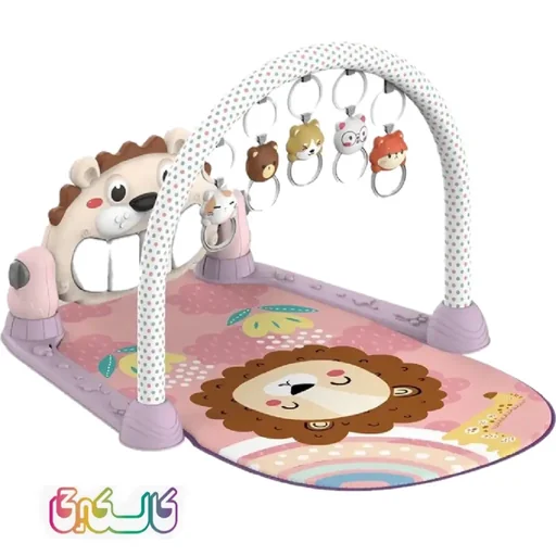 تشک بازی پیانویی نوزاد طرح شیر