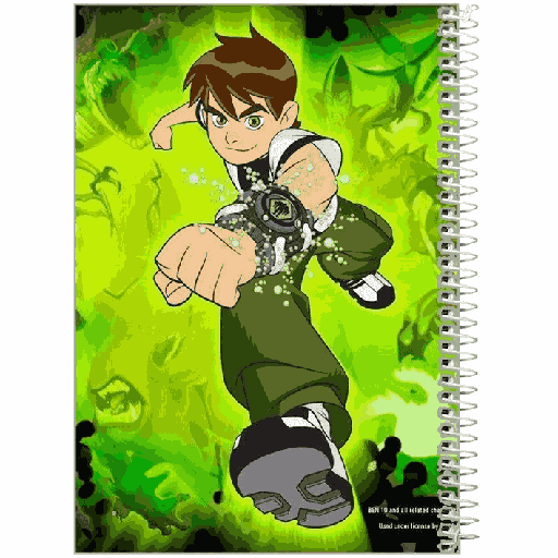 دفتر نقاشی بن تن