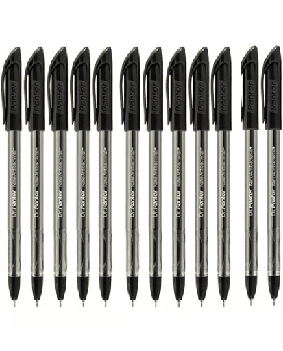 خودکار مشکی دکتر پنتر بسته 12 عددی