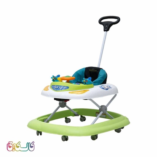روروئک با تشک کودک مدل اسکای