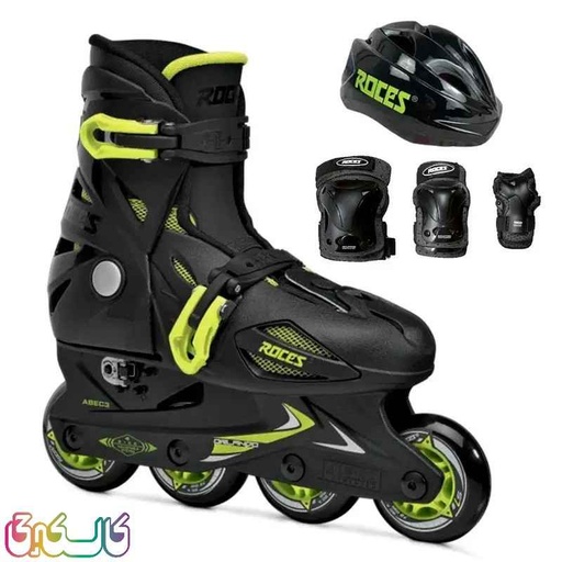 اسکیت کفشی بچگانه روسز مدل اورلاندو به همراه کلاه و لوازم ایمنی