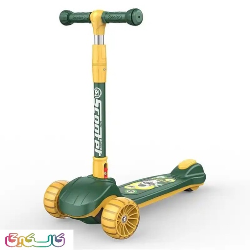 اسکوتر کودک موزیکال و چراغ دار مدل RACON