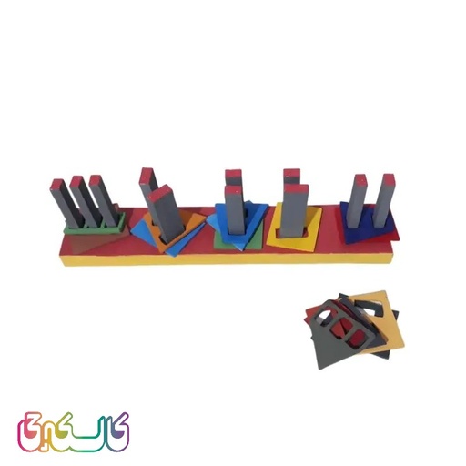 بازی آموزشی مدل پازل ستونی