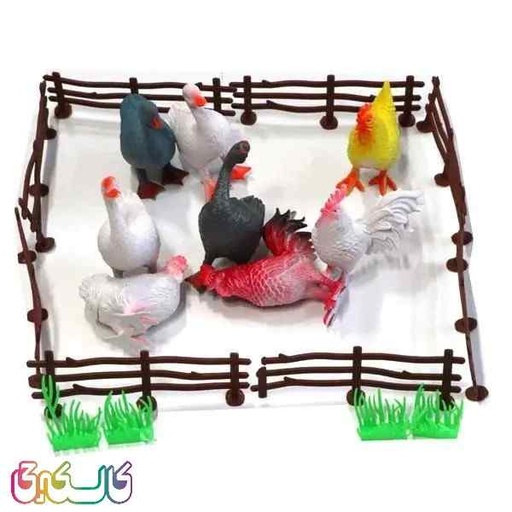 فیگور حیوانات مزرعه بسته ۱۲ عددی