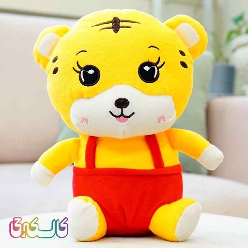 عروسک پلنگ پولیشی ارتفاع 25 سانتی متر