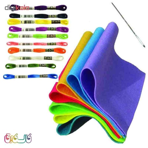 بسته نمد دوزی سایز A3 مدل BN100