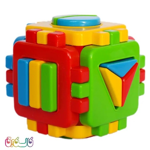 بازی آموزشی کودکانه مدل پازل کیوب
