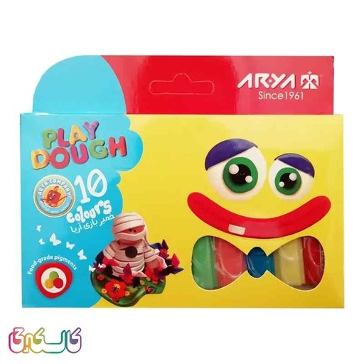 خمیر بازی آریا بسته 10 عددی