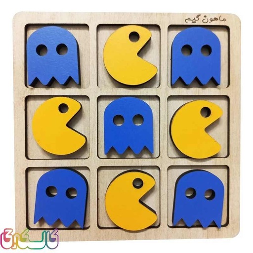 بازی فکری ماهون گیم مدل دوز طرح پکمن
